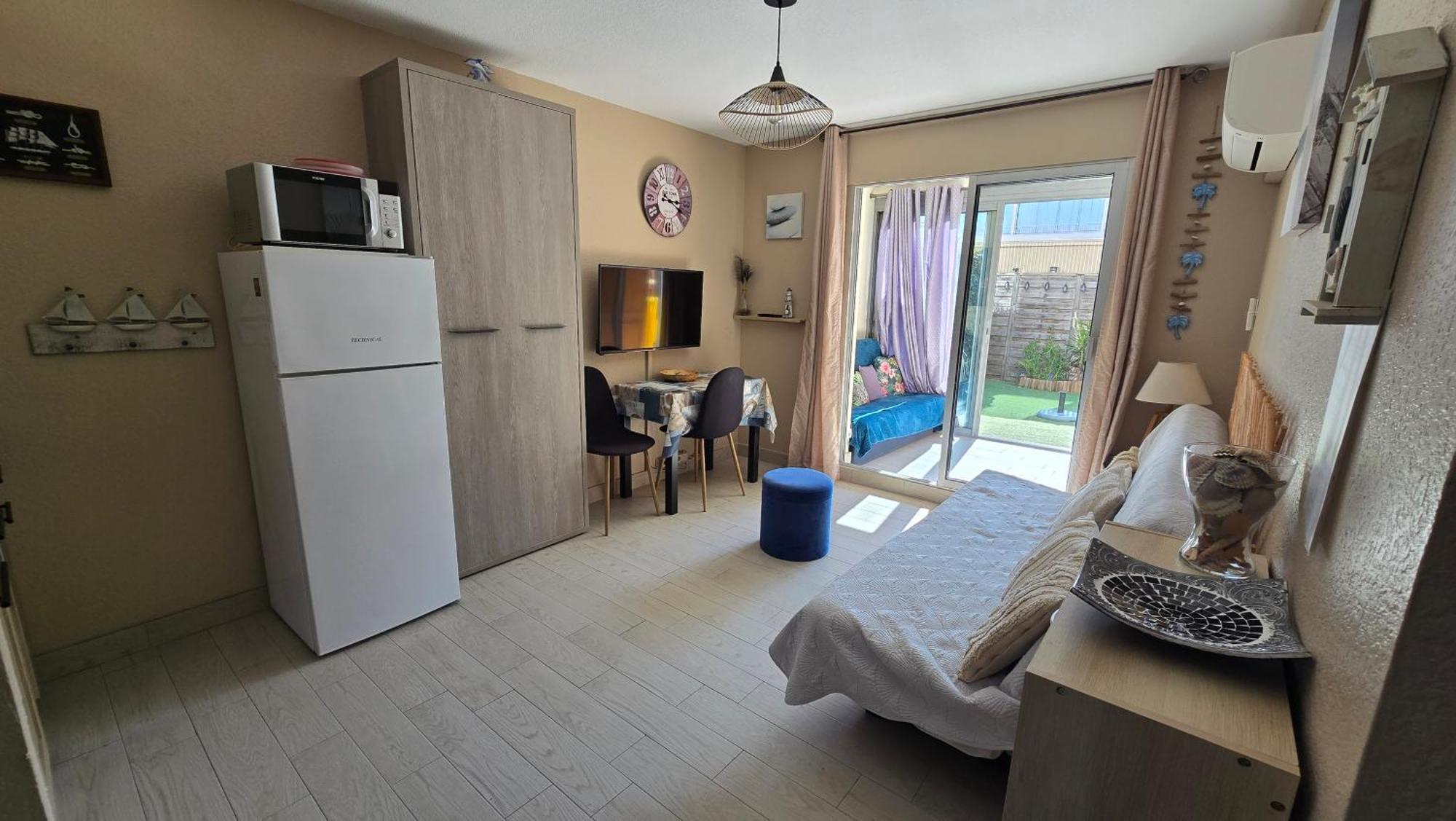 Joli T2 Avec Jardin Plage Richelieu - 6 Personnes Agde Esterno foto